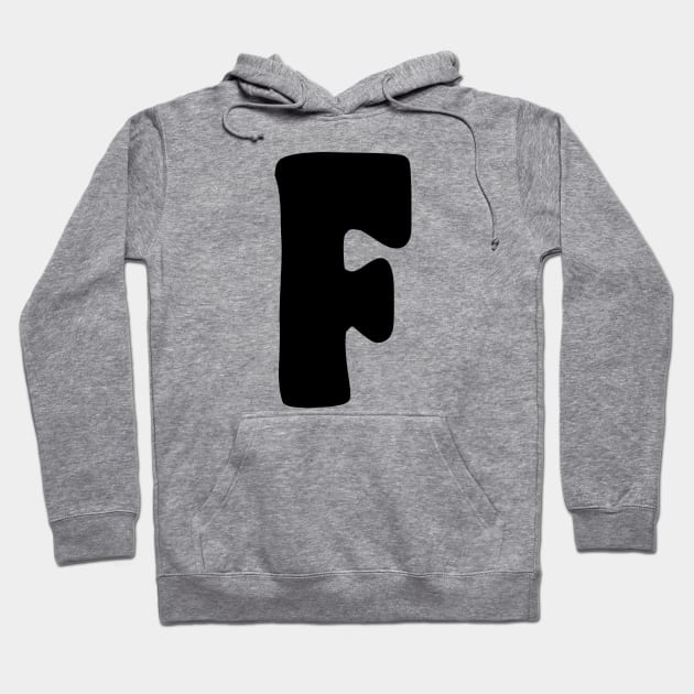 Letter F Hoodie by Xtian Dela ✅